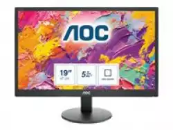 Монитор AOC LED E970SWN (18.5'', 16:9, 1366x768, LED, 200 cd/m2, 20M:1, 5 ms, 90/50°, VGA) Black, 3y