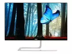 Монитор AOC LED I2481FXH (23.8“, 16:9, 1920x1080, 50M:1, 1000:1, 250 cd/m2,  4 ms GTG, 178/178°, VGA, 2xHDMI, Tilt, Vesa) Black, 3y