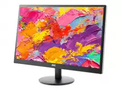 Монитор AOC LED M2470SWH (23.6'', 16:9, 1920x1080, MVA, 250 cd/m2, 50M:1, 5 ms, 178/178°, VGA, 2x HDMI, Speakers, Tilt: -5 to +25°) Black, 3y