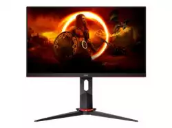Монитор AOC Q24G2A/BK 23.8inch Gaming IPS 2560x1440 1ms HDMI DP Black/Red