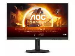 Монитор AOC Q27G4X 27inch 2560x1440 IPS 180Hz 130mm FreeSync Premium Gsync compatible HDMI DP
