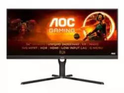 Монитор AOC U34G3XM/EU 34inch 3440x1440 VA Flat HAS 130mm DP 2xHDMI Brightness 300cd/m2