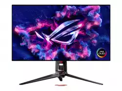 Монитор Asus ROG Swift OLED PG27AQDP Gaming 27 ", WOLED panel, 480 Hz (above 360Hz), 0.03 ms (GTG), FreeSync Premium, custom heatsink, ASUS OLED Care+, AI Assistant, VESA DisplayHDR 400 True Black, uniform brightness, 99% DCI-P3, true 10-bit color