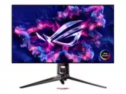 Монитор Asus ROG Swift OLED PG27AQDP Gaming 27 ", WOLED panel, 480 Hz (above 360Hz), 0.03 ms (GTG), FreeSync Premium, custom heatsink, ASUS OLED Care+, AI Assistant, VESA DisplayHDR 400 True Black, uniform brightness, 99% DCI-P3, true 10-bit color