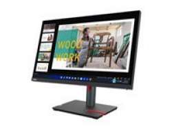 Монитор LENOVO ThinkVision P24q-30 23.8inch IPS 16:9 2560x1440 60Hz 300cd/m2 1000:1 4ms 1xHDMI 2.1 1xDP 1.4 2xDP USB HUB 99 sRGB 3y                          