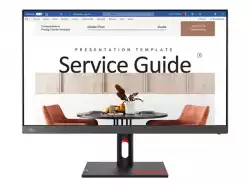 Монитор Lenovo ThinkVision S24i-30 23.8" IPS, WLED, 16:9, 1920x1080, 6ms, 1300:1, 100Hz, HDMI, VGA, Tilt Stand