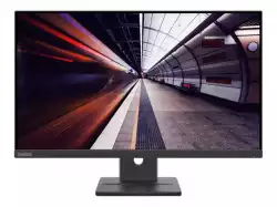 Монитор LenovoThinkVision E24-30 23.8" IPS, WLED, 16:9, 1920x1080, 4ms, 100Hz, 1300:1, 2Wx2 Speakers, HDMI, DP, VGA, Tilt, Swivel, Pivot, Height Adjust Stand