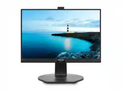 Монитор  Philips 21.5 IPS WLED, 1920x1080 60Hz, 5ms, 250 cd/m2, 178/178, Speakers, Webacam, VESA, Heigh adj., Pivot, VGA, HDMI, DP,