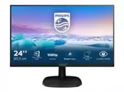 Монитор PHILIPS 243V7QJABF/00 23.8inch panel IPS D-Sub/HDMI/DP speakers