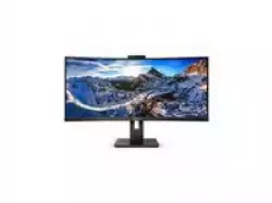 Монитор PHILIPS 346P1CRH/00 34inch USB-C DOCKING DISPLAY 3440x1440 CURVED VA 5ms GtG HAS USB-C/DP In+Out/HDMI RJ45 USB HUB Speakers VESA