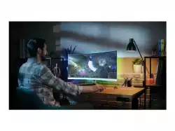 Монитор PHILIPS 34inch 3440x1440 VA 130mm EVNIA 5000 Ambiglow Curved WQHD 180Hz Fast VA 1ms GtG HDR10 USB 4x USB 3.2