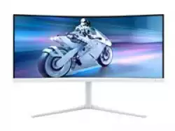 Монитор PHILIPS 34inch 3440x1440 VA 130mm EVNIA 5000 Ambiglow Curved WQHD 180Hz Fast VA 1ms GtG HDR10 USB 4x USB 3.2