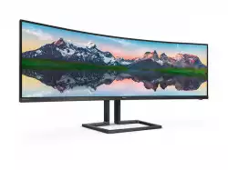 Монитор PHILIPS 498P9Z/00 49inch 32:9 VA 5120x1440 165Hz 450cd/m2 HDMIx3 DP 1xUSB-B/4xUSB 3.2