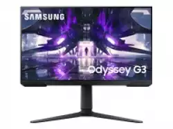 Монитор Samsung 24G30A 24" Odyssey G3, VA, 144 Hz, 1 ms (MPRT), 250 cd/m2, 3000: 1, 1920x1080, Mega DCR, AMD FreeSync Premium, Display Port, HDMI, Black