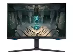 Монитор SAMSUNG 27 cali LS27BG650EUXEN VA 2560x1440 16:9 2xHDMI/1xDP/LAN(RJ45)/2xUSB3.0 1ms(GTG) WiFi/BT speakers curved HAS+PIV 240Hz SMART Gaming