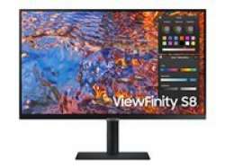 Монитор Samsung 27B800, 27" IPS LED, 60 Hz, 5 ms GTG, 3840x2160, 300 cd/m2, Flicker Free, PBP, PIP, USB-C 90W, 3xUSB 3.0, Display Port 1.4, 2xHDMI 2.2, Black
