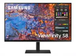 Монитор SAMSUNG Viewfinity S8 S80PB 32inch 16:9 3840x2160 IPS 5ms HDR400 HAS/Swivel/Pivot/Tilt HDMI/DP/USB-C 90W/LAN USB3 Hub