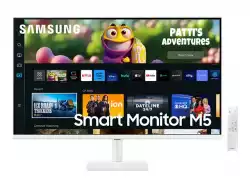 Монитор SAMSUNG M5 32inch Smart VA FHD 16:9 60Hz 250cd/m2 4ms HDMI DP 2x5W White