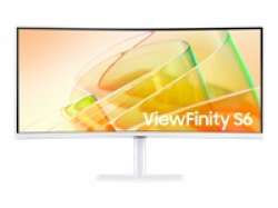 Монитор Samsung 34A650 34" Curved VA 3440x1440 5ms 100Hz DP HDMI USB 3.0 Speakers Thunderbolt White