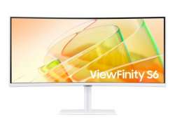 Монитор Samsung 34A650 34" Curved VA 3440x1440 5ms 100Hz DP HDMI USB 3.0 Speakers Thunderbolt White
