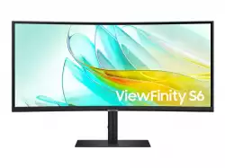Монитор SAMSUNG LS34C652UAUXEN 34inch 21:9 Curved 1000R 3440x1440 VA-LED 100Hz DP/HDMI/USB TypeC 90Watt LAN Black HAS Speaker