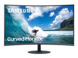 Монитор SAMSUNG LC27T550FDRXEN 27inch Curved FHD 1920x1080 16:9 3000:1 DP HDMI VGA Audio