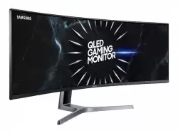Монитор SAMSUNG LC49RG90SSRXEN 49inch Curved VA Dual QHD 32:9 3000:1 600cd/m2 120Hz 4ms GTG Gaming DP HDMI