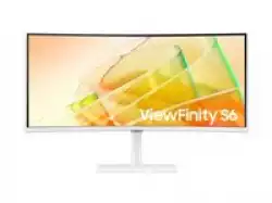 Монитор SAMSUNG LS34C650TAUXEN Viewfinity S6 34inch 21:9 Curved 1000R 3440x1440 VA 5ms 100Hz HDR10 DP/HDMI/TBT4 90 Watt LAN White                          
