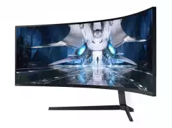 Монитор SAMSUNG LS49AG950NUXEN 49inch VA DQHD Curved 1000R 32:9 240Hz 420cd/m2 1ms 2xHDMI DP 2xUSB3.1                          