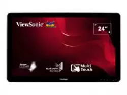 Монитор VIEWSONIC TD2430 24inch FHD 1920x1080 VA 10-Point Multitouch 200nits VGA HDMI DisplayPort 2xUSB speakers bookstand style