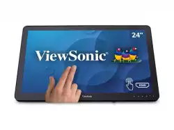 Монитор VIEWSONIC TD2430 24inch FHD 1920x1080 VA 10-Point Multitouch 200nits VGA HDMI DisplayPort 2xUSB speakers bookstand style