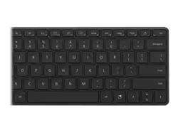 MS Bluetooth Compact Keyboard Eng Intl Euro Hdwr Black QWERTY