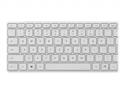 MS Bluetooth Compact Keyboard Eng Intl Euro Hdwr Glacier QWERTY                          