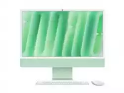 Настолен Компютър APPLE 24inch iMac with Retina 4.5K display: M4 chip with 8-core CPU and 8-core GPU 16GB 256GB SSD Green                          