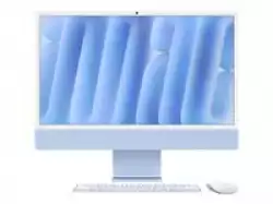 Настолен Компютър APPLE 24inch iMac with Retina 4.5K display: M4 chip with 8-core CPU and 8-core GPU 16GB 256GB SSD Blue
