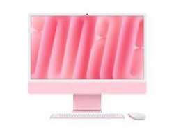 Настолен Компютър APPLE 24inch iMac with Retina 4.5K display: M4 chip with 10-core CPU and 10-core GPU 24GB 512GB SSD Pink