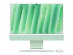 Настолен Компютър APPLE 24inch iMac with Retina 4.5K display: M4 chip with 10-core CPU and 10-core GPU 16GB 512GB SSD Green