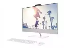 Настолен Компютър HP Pavilion All-In-One Intel Core i7-13700T 27inch FHD Glossy IPS Touch 16GB RAM 1TB SSD FREE DOS Snowflake White (BG)