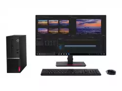 Настолен Компютър LENOVO PC V50s Intel Core i3-10100 8GB 256GB SSD DVDRW Win 10 Pro 1Y