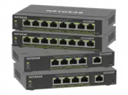 NETGEAR 5PT GE Plus Switch W/POE+                          