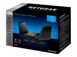 NETGEAR 5PT Tri-Band 8-Stream Ax6600 Router                          