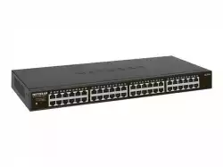 NETGEAR GS348 48-Port Gigabit Ethernet Unmanaged Switch Rackmount Fanless Metal Cost-effective Low-power consumption                          