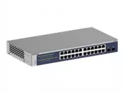 NETGEAR GS724T 24 Port Gigabit Smart Switch 2x combo copper/ SFP Ports Insight Remote/Cloud management                          