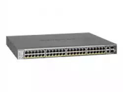 NETGEAR ProSAFE S3300 52Port stackable PoE Smart Switch w/ 4x10G Ports 2 x 10GBase-T and 2 x SFP+ for stacking and/or uplinks