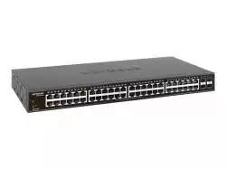 NETGEAR S350 Series 48-Port Gigabit Ethernet Smart Managed Pro Switch with 4 SFP Ports Rackmount