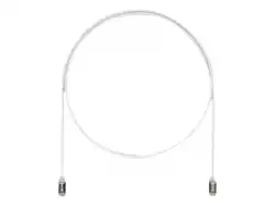 PANDUIT Cat 6A 28AWG Shielded Patch Cord CM/LSZH Red 5 meter