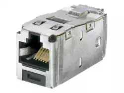 PANDUIT Mini-Com TG TX6 PLUS Shielded Jack Module                          