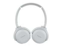 Philips Bluetooth Wireless on-ear Headphones, 32 mm drivers/closed-back, white