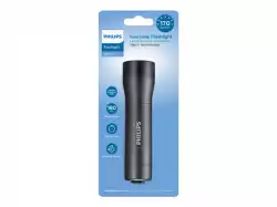 PHILIPS Flashlight LED IPX4 Up to 170 lumens 180M beam distance 4AAA batteries included