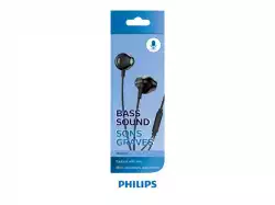 PHILIPS Headphones in-ear 14.2mm drivers open-back black